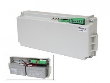 Roger Batteries Kit mit bürstenlosen Ladegerät 1.2A/ 24V B71/ BC/ INT