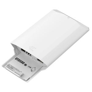 Router 5G para exterior com proteção IP67 - Velocidade 5G ultrarrápida de até 3.4 Gbps - Alimentação PoE-in e saída PoE-out integrada - Resiliência com Dual SIM e failover automático - Montagem versátil em poste ou parede incluída - Suporte avançado a pro