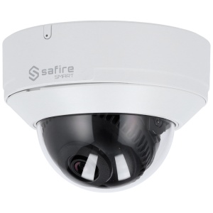 Safire Smart – Advanced AI Gamma I1 IP Dome Range – 6 Megapixel Auflösung (3296×1856) – 2,8 mm Objektiv | Mikrofon | IR 30 m – Fortschrittliche KI: Mensch, Fahrzeug und Zweiräder – Wasserdichtigkeit IP67 &amp; IK10 | PoE (IEEE802.3af)