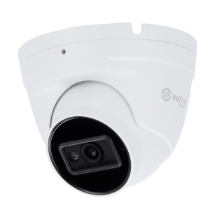 Safire Smart - Câmara Dome IP gama I2 AI Avançado - Resolução 8 Megapixel (3840x2160) - Lente 2.8 mm | Áudio | IR 30m | MIC - IA Avançada: Metadados de vídeo e Detecc. Facial - Impermeabilidade IP67 | PoE (IEEE802.3af)