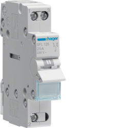 SFL125 - Inversor Modular s/punto cero, 1P 25A HAGER Ean:3250615510778