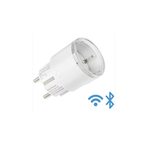 Shelly Plug S MTR Gen3 Blanco - WiFi Matter Smart Socket con Medidor de Consumo y Luz LED 230VAC (12A 2500W)