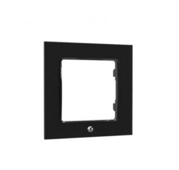SHELLY WALL FRAME 1 BLACK - ESPELHO PARA INTERRUPTORES SHELLY - PRETO