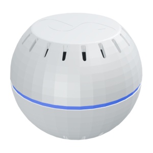 Shelly Wave H&amp;T - Medición precisa de temperatura y humedad - Umbrales de aviso y calibración ajustables - Z-Wave Long Range con más de 1 km de alcance - Hasta 2 años de autonomía con pila CR2032 - Alimentación opcional mediante adaptador USB