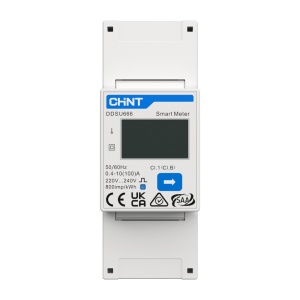 Smart Meter Anker Solix - Monofásico | Bidirecional - Compatível com o inversor ASOX-H6K - Montagem em carril DIN - Precisão Classe B