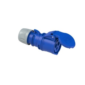 SOFLIGHT - FTI -1023-3-6 - Data Sheet - 1 Male/3 IP 44 32A 2p+T 230V