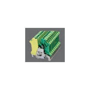 Soflight - SL -BD1025Y - Borne Din 2,5 mm vert / jaune