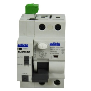 SOFLIGHT - SL-CP05RA240-300-A - Interruptor Diferencial Rearmavél 2P 40A 300mA Tipo A
