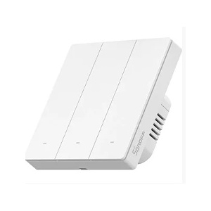SONOFFM5-3C-86W - Interruptor triplo (3 Gang) Smart WiFi de encastrar - Branco