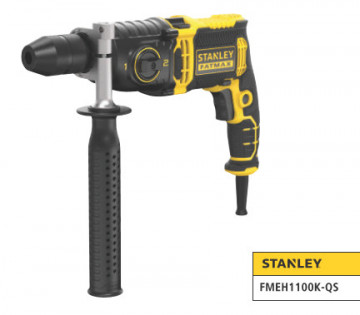 STANLEY – SCHLAGBOHRMASCHINE 1.100 W, 2 GESCHWINDIGKEITEN FMEH1100K-QS