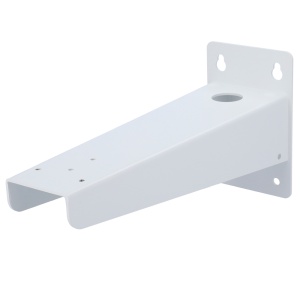Suporte de parede - Capacidade de carga 15 kg - Apto para uso no exterior - Cor branco - Aço galvanizado - 200 (Al) x 130 (Lg) x 403 (Fd) mm