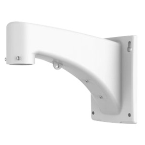 Suporte de parede - Para domes motorizadas - Apto para uso no exterior - Cor branco - Passador de cabos - 216 mm (Al) x 141 (Lg) x 314 (Pf) mm