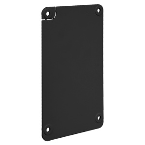 Suporte para teclado sem fio - AJ-KEYPAD-B - Fácil instalação - Plástico ABS - Cor preto