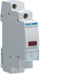 SVN132 - Bandera LED encarnar 12/48V AC/DC HAGER Ean:3250615721747