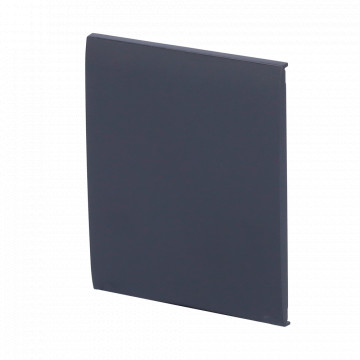 Tactile Panel for Simple Light Switch - AJ -LightCore -1G / -2W compatible - LED Retailing - Contact Central Pannel - Graphite Color - Ajax - Lightswitch Centerbutton
