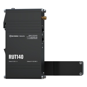 Teltonika Router Industrial - Wi -Fi 4 - 2 Fast Ethernet RJ45 Doors - Ultra -compact Size - Passive Poe Food