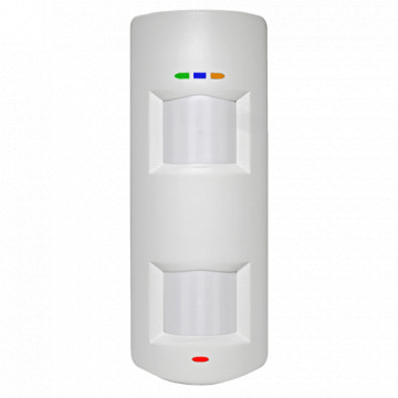 Tiple Technology PIR -Detektor - Anti -Maskamentfunktion - EOL -EOL -Resistenz - 2 Infrarot, 1 Mikrowelle - Nachweisbereich 15 m - Zertifikatqualität 3