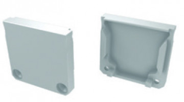 Topo Plastico Branco P/Perfil DUBLIN