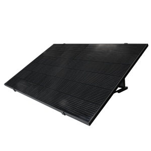 Tsun Solar Pop Up Kit - Panneau complet noir 400W - MicroInversor MS400 400W - Prise en charge de l'installation au sol - Lien WiFi - vous permet de connecter jusqu'à 11 kits ensemble