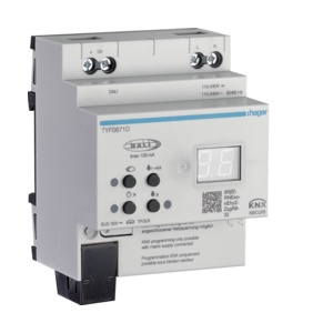 TYFS671D - Gateway KNX-DALI 2 Secure, 1 Output HAGER EAN:3250610050224