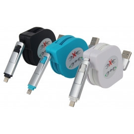 Universal USB cable rapid load with 2m winder
