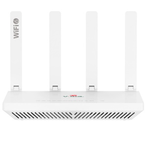 V-SOL Router ONT Wi-Fi 6 AX3000 - 1X PON 4x LAN RJ45 10/100/1000Mbps 1x USB3.0 - 802.11ac 2x2 de banda dupla 2.4 e 5GHz - Ideal para FTTH doméstico e empresarial - Concebido para criar uma rede Mesh completa