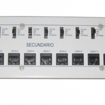 Viseu Viseu Modul RC-PC 12 Ausgänge für ATI/Cati-Modularvisbox (2 Leerzeichen) VB.612