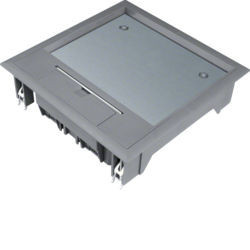 VQ06127011 - Deckel ENSA. Quadr 200x200 12m Grau 12mm Hager EAN: 4012002244975