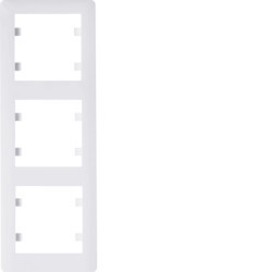 WL5130 - Lumina - Tableau x3 Vertical, White Hager Ean: 8694407000071