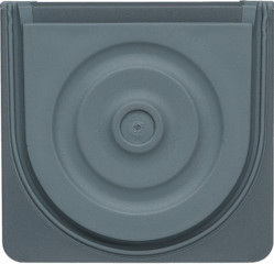 WNA691 - CUBYKO - Tube/ cable input, gray Hager EAN: 3250617174916