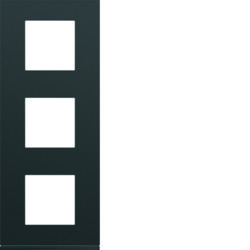 WXP0243 - Galerie 3x2m Tableau x3 Vert. 71 mm, Black Hager Ean: 3250617199476