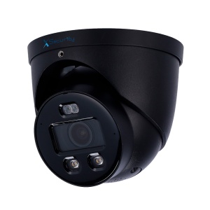 X-Security Câmara IP Turret Wizcolor - 4 Megapixel (2688x1520) | Sensor 1/1.8" CMOS - Lente 2.8mm | IV+ Luz Branca 30m | Preto - WDR 120dB | Microfone embutido - WizSense, com classificação de pessoas e veículos - MicroSD 512GB | IP67