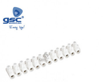 001000521 - 8436021945211Pacote de 10 Tiras de Conexão 10 mm2 - Brancas