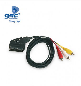 002600929 - 8436021949295 EURO MALON POUR 3 X RCA MALAD + Inter. Entrée / sortie