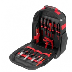 014.170.554 - 4021103111154 - Electrician suitcase w/15 tools