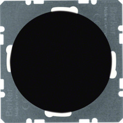 10092045 - R.1/R.3 - espejo ciego, negro HAGER Ean:4011334367055