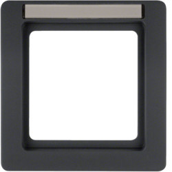 10116016 - Q.1 - quadro x1 p.-etiq., antracite HAGER EAN:4011334379058
