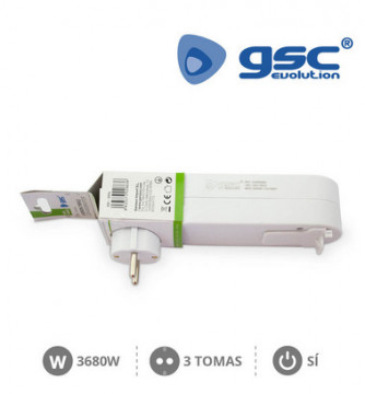 103000004 - 8433373026636 Triple output with switch