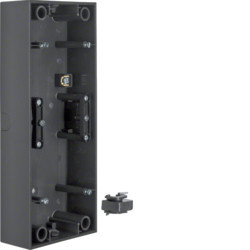 10431606 - B.3 - caixa superf. x3, antrac mate HAGER EAN:4011334223467