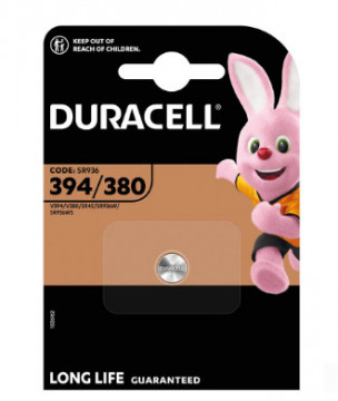 106000039 - 5000394068216Duracell 394 (SR45) Uhrenbatterie 1u Blister