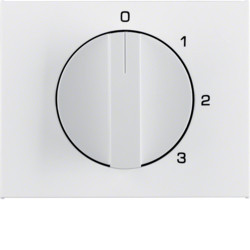1087710900 - K.1/K.5 - botão rotat. 0-1-2-3, branco HAGER EAN:4011334508014