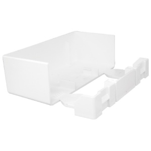 11035 Abr TOPO P/ CALHA 155X50 BRANCO 5603011640255