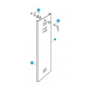 119RIG070 - 8050456035264 - GO4001 Armoire en acier inoxydable