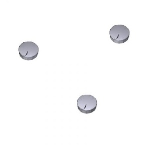 119RIT049 - 8050456044419 - CHROMARMABDECKUNGEN Ø40 9St