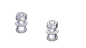 119RIT289 - - PERNO DI BLOCCO GUARDIAN 2pz