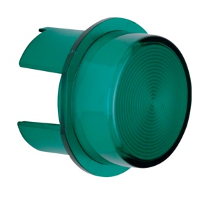 1283 - Difusor p/ lámpara. E10, verde HAGER Ean:4011334010494