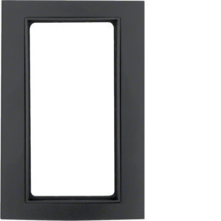 13093005 - B.3 - Cadre Largo, noir / antracite Hager Ean: 4011334371663