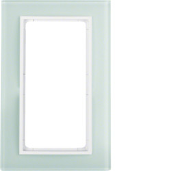 13096909 - B.7 - Wide board, white glass Hager EAN: 4011334282952