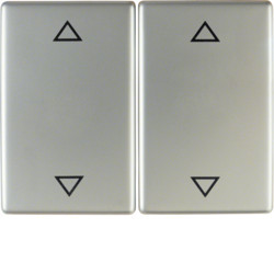 14357204 - K.1/K.5 - tecla dupla 4 setas, inox HAGER EAN:4011334282129