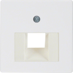 146809 – Mittelton. RJ11/RJ45, weiß HAGER EAN:4011334177487